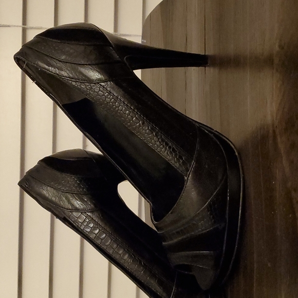 Nine West peep toe heels - Picture 2 of 6